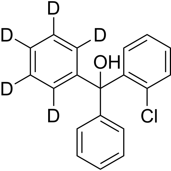 (2-Chlorophenyl)diphenyl-methanol-d5 1219802-30-8